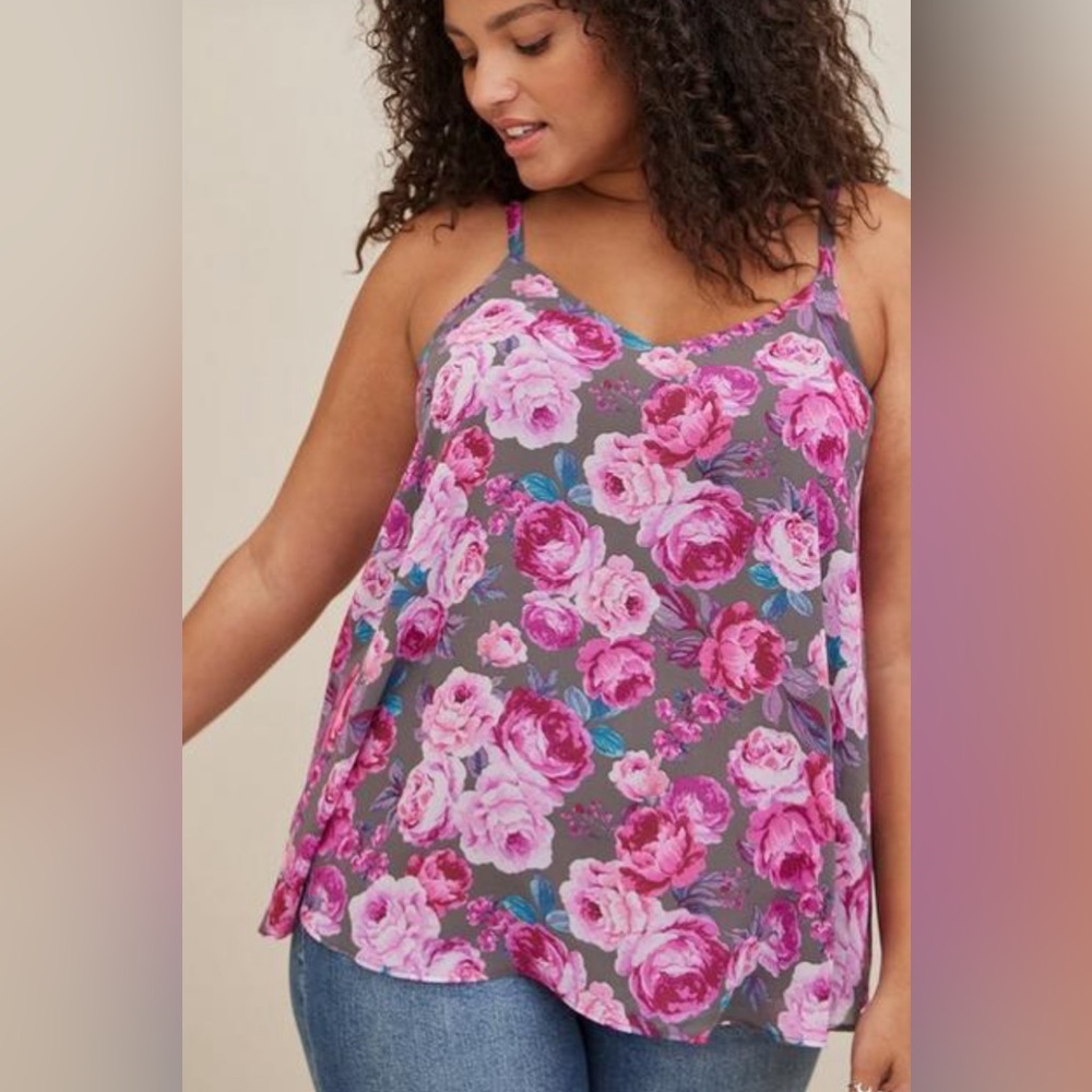 Torrid Sophie Chiffon Swing Cami